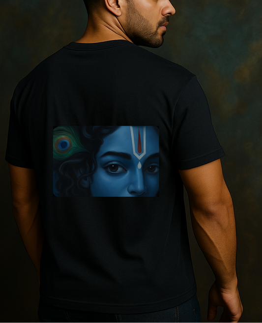 Krishna's Eyes Oversized T-Shirt